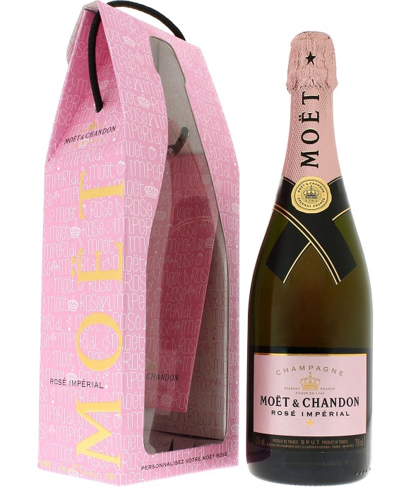 Champagne Moet Et Chandon Rosé Impérial St Valentin 75cl