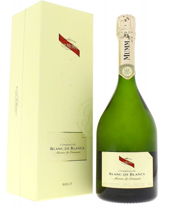 Champagne Mumm Blanc de Blancs gift box 75cl