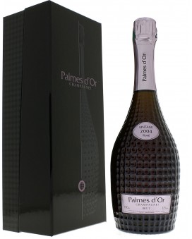 Champagne Nicolas Feuillatte Palmes d'Or Rosé 2004 coffret