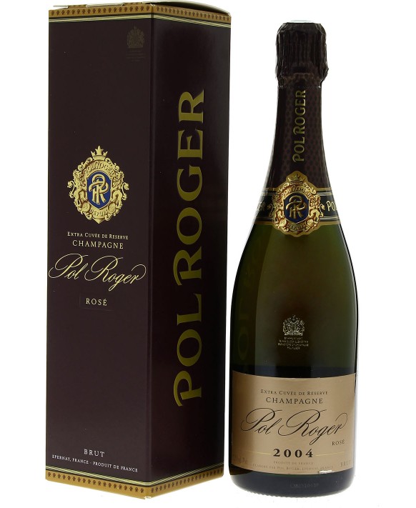 Champagne Pol Roger Rosé Millésime 2004 75cl