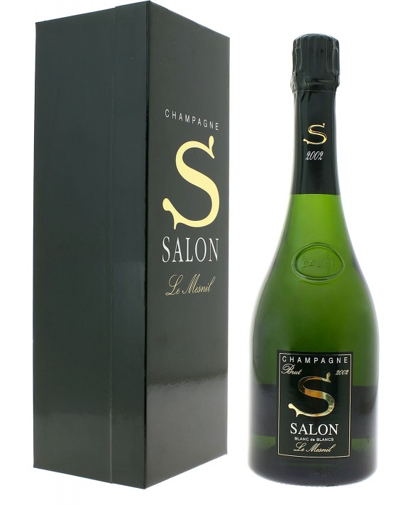 Champagne Salon S 2002 casket