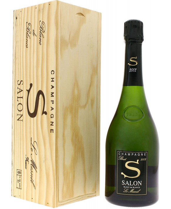 Champagne Salon S 2002 scatola di legno 75cl