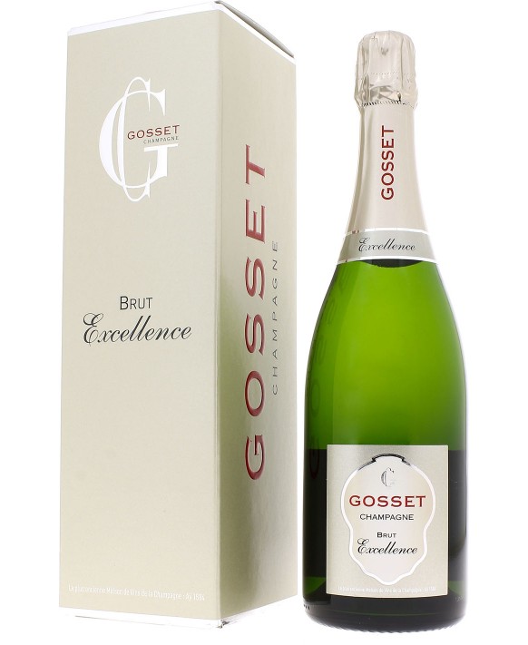 Champagne Gosset Brut Excellence gift casket 75cl