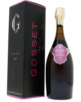 Champagne Gosset Grand Rosé gift casket