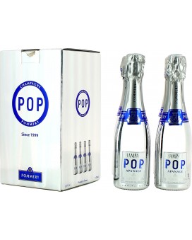 Champagne Pommery Pack quattro quarti Pop Silver