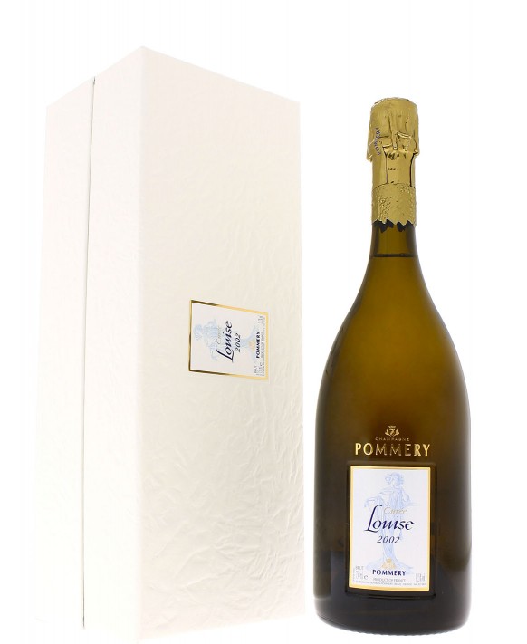 Champagne Pommery Cuvée Louise 2002 en coffret luxe