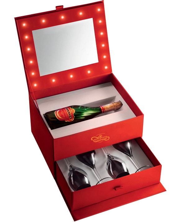 Champagne Tsarine Cofanetto per make-up artist: 1 Cuvée Premium + 4 flutes