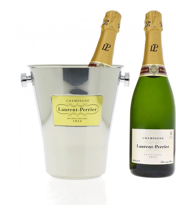 Champagne Laurent-perrier Brut and bucket 75cl