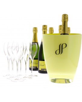 Champagne Joseph Perrier Cuvée Royale Brut + 6 flutes e 1 secchiello
