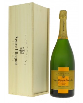 Champagne Veuve Clicquot Vintage 2004 cassa di legno Magnum