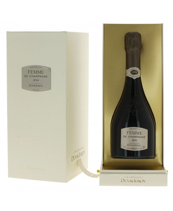 Champagne Duval - Leroy Demi Femme de Champagne 2004 Grand Cru coffret luxe 37,5cl
