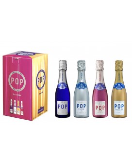 Champagne Pommery Pack quatre quarts mix