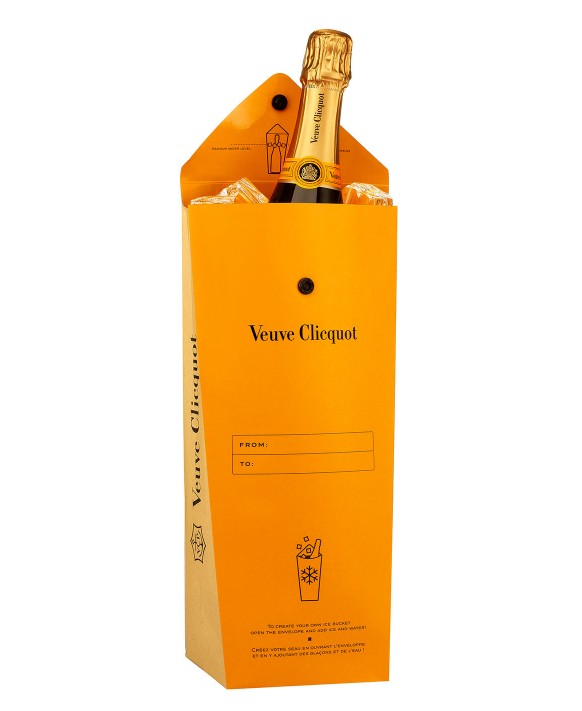 Champagne Veuve Clicquot Biglietto da lettera Yellow Ice 75cl