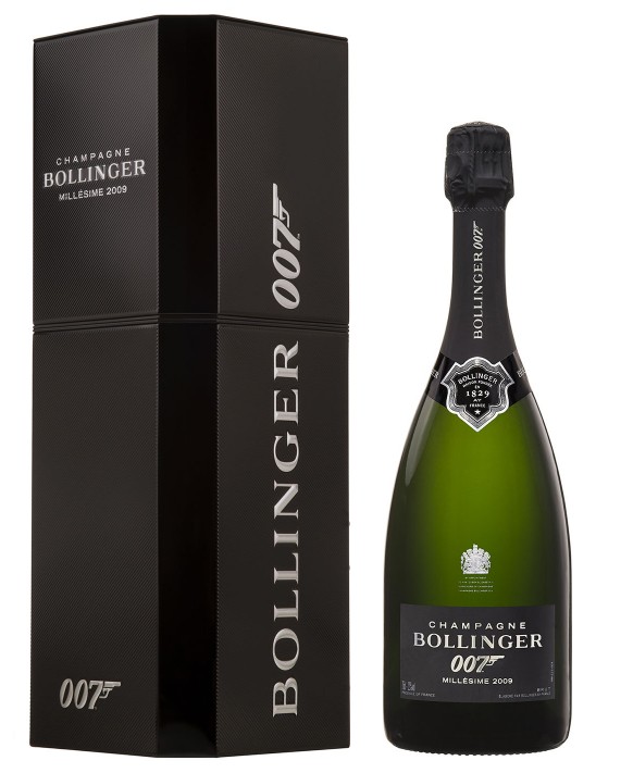 Champagne Bollinger Brut 2009 007 Spectre Limited Edition 75cl
