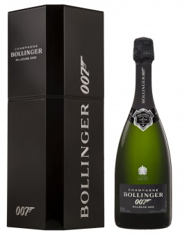 Champagne Bollinger Brut 2009 Edition Limitée 007 Spectre