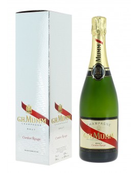 Champagne Mumm Cordon Rouge in gift box