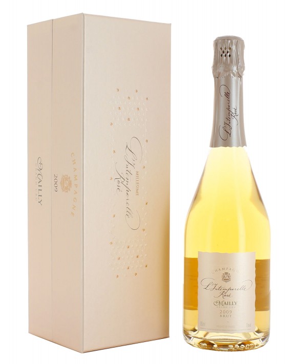 Champagne Mailly Grand Cru L'Intemporelle Grand Cru Rosé 2009 gift box