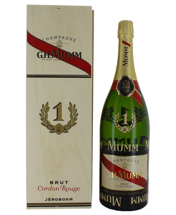 Champagne Mumm Cordon Rouge Jéroboam n°1 300cl