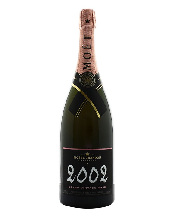 Champagne Moet Et Chandon Millésime Rosé 2002 Magnum 150cl