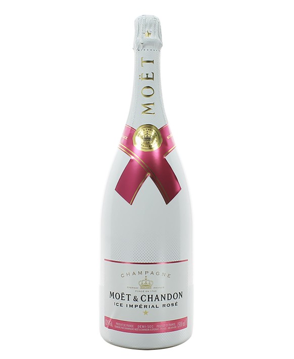 Rose, 2 Moët & Chandon Ice Imperial Flûtes à champagne en acrylique Bleu... 