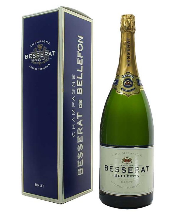 Champagne Besserat De Bellefon Brut Grande Tradition Magnum gift box 150cl