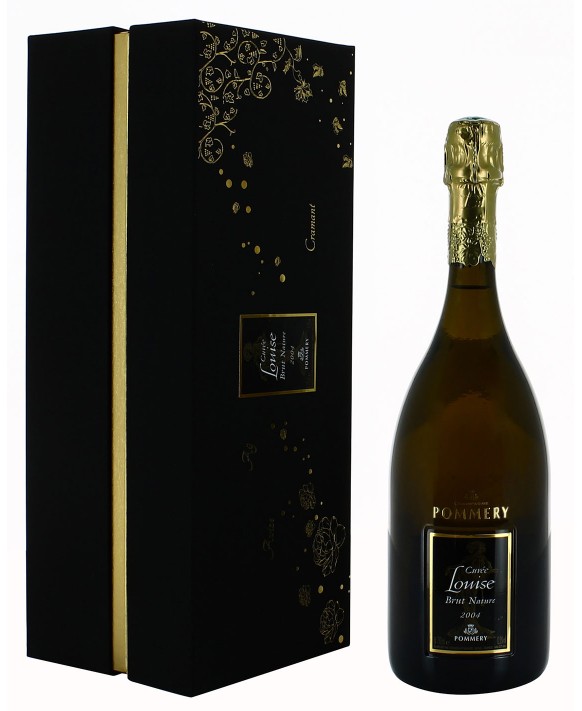 Champagne Pommery Cuvée Louise 2004 Nature scatola di lusso 75cl