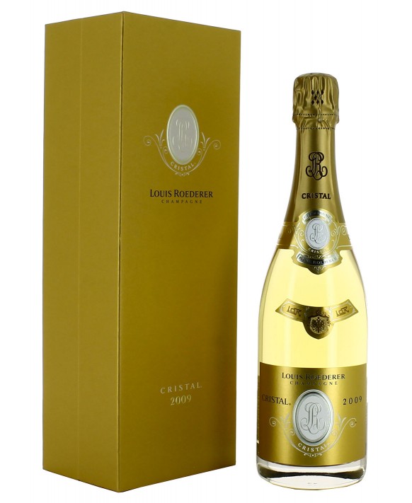 Champagne Louis Roederer Scatola di lusso Cristal 2009 75cl