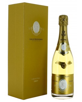 Champagne Louis Roederer Scatola di lusso Cristal 2009