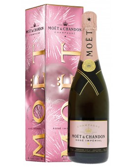 Champagne Moet Et Chandon Rosé Impérial Eclats de bulles gift box