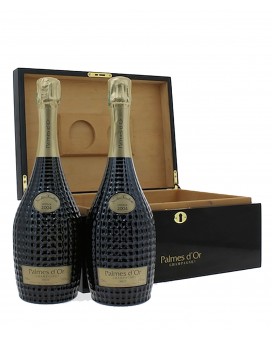 Champagne Nicolas Feuillatte Due Palme d'Oro 2006 nell'humidor