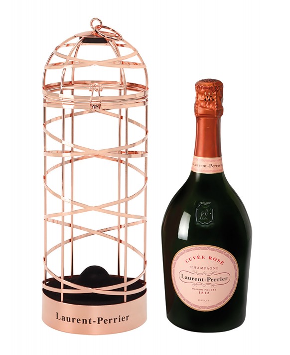 Champagne Laurent-perrier Cuvée Rosé cage rubans 75cl
