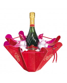 Champagne Tsarine Cuvée Premium and Edelw'Ice bucket