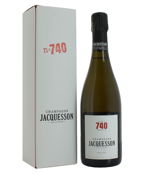 Champagne Jacquesson Cuvée 740 gift box 75cl
