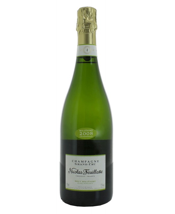 Champagne Nicolas Feuillatte Grand Cru Blanc de Blancs 2008 75cl