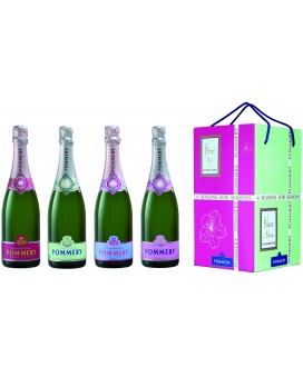 Champagne Pommery Pack des 4 Saisons