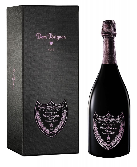 Champagne Dom Perignon Rosé Vintage 2005 luxury casket 75cl