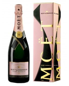 Champagne Moet Et Chandon Rosé Impérial étui Cravate