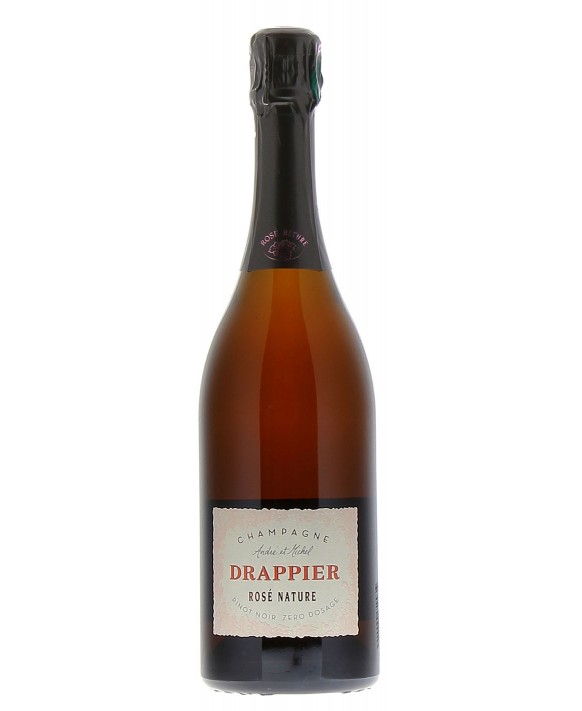Champagne Drappier Rosé Brut Nature 75cl