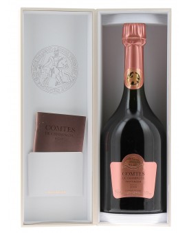 Champagne Taittinger Comtes de Champagne Rosé 2006 scatola di lusso