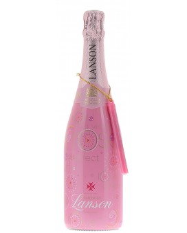Champagne Lanson Rosé Label Limited Edition effervescence