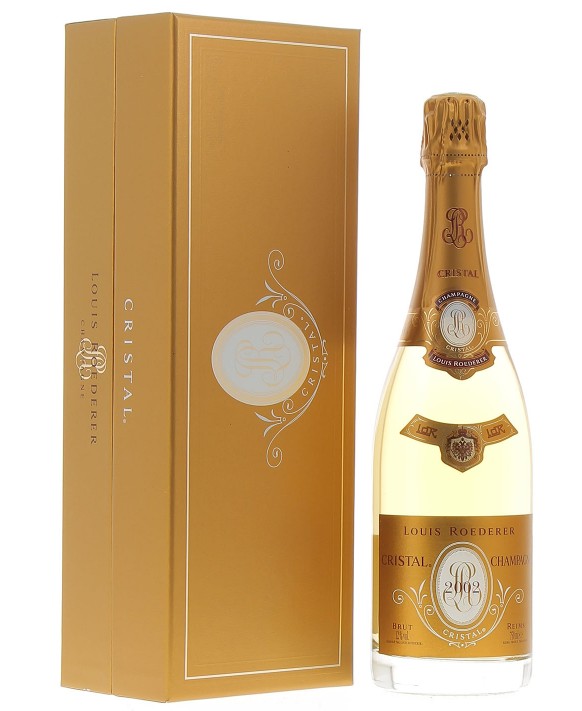 Champagne Louis Roederer Cristal 2002 Cofanetto Premium