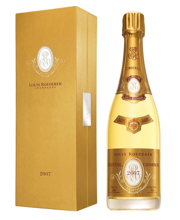 Champagne Louis Roederer Scatola di lusso Cristal 2007 75cl