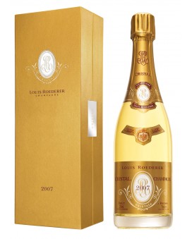 Champagne Louis Roederer Cristal 2007 luxury casket