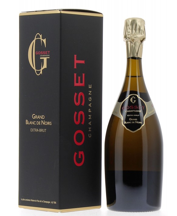 Champagne Gosset Grand Blanc de Noirs gift box 75cl