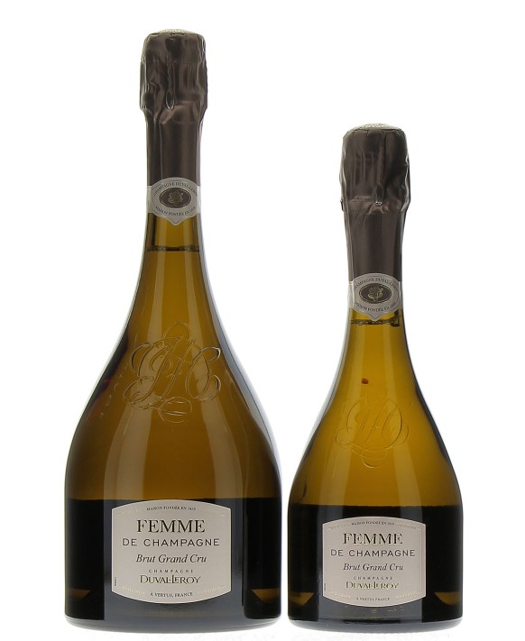 Champagne Duval - Leroy Grand Cru Champagne Donna e Mezza Bottiglia 75cl
