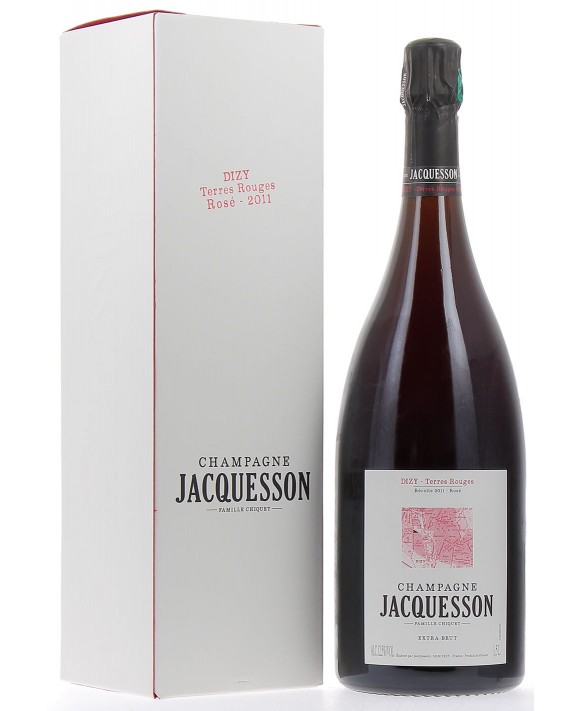 Champagne Jacquesson Dizy terres Rouges Rosé 2011 Magnum 150cl