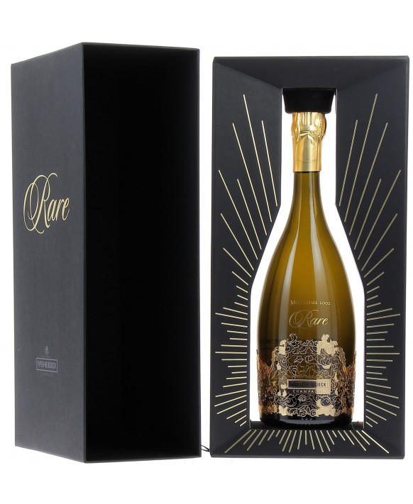 Champagne Rare Champagne Millésime 2002 coffret Grand luxe 75cl