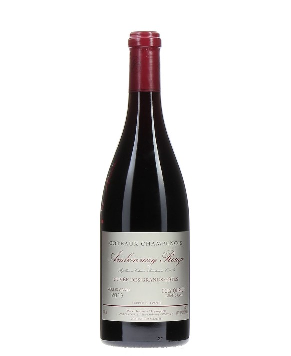 Egly-ouriet Coteaux Champenois Ambonnay Red 2016 Champagne for Sale