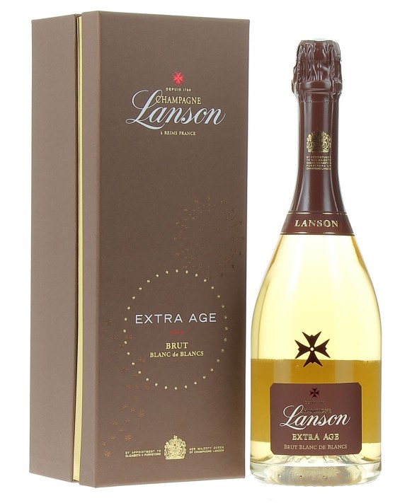 Champagne Lanson Extra Age Blanc de Blancs coffret 75cl