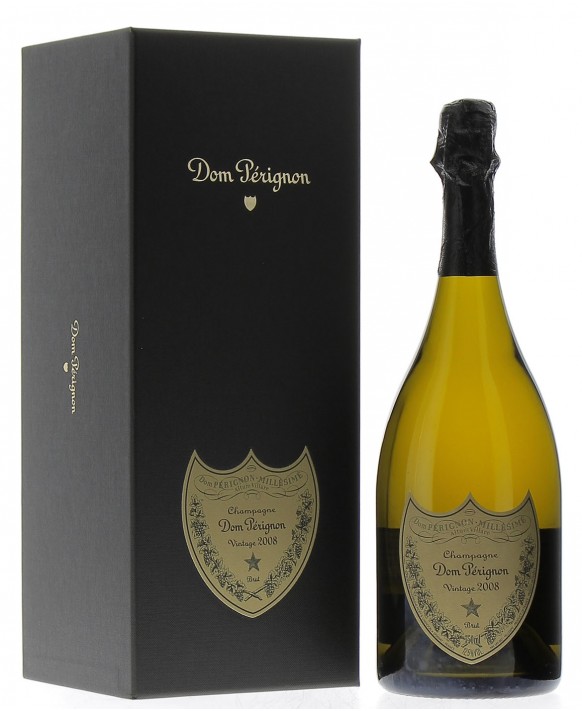 Champagne Dom Perignon Vintage 2008 luxury gift box